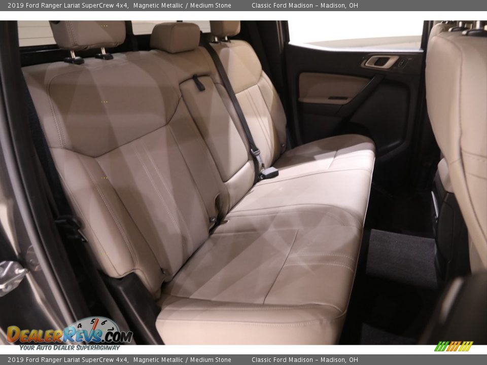 2019 Ford Ranger Lariat SuperCrew 4x4 Magnetic Metallic / Medium Stone Photo #19