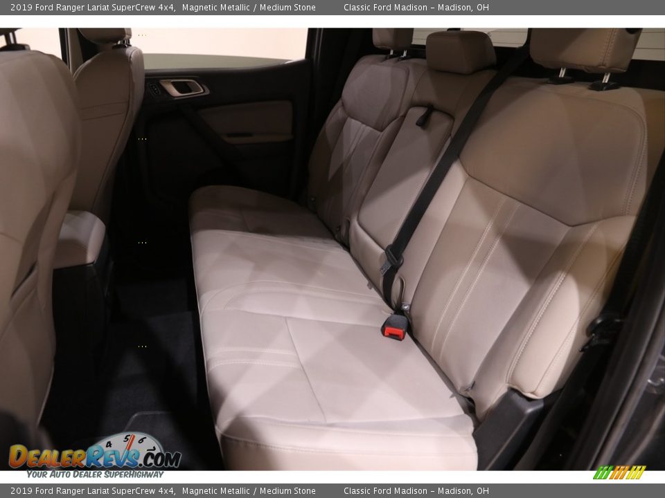 2019 Ford Ranger Lariat SuperCrew 4x4 Magnetic Metallic / Medium Stone Photo #20