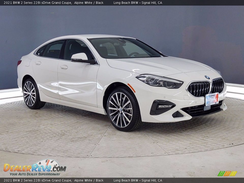 2021 BMW 2 Series 228i sDrive Grand Coupe Alpine White / Black Photo #27