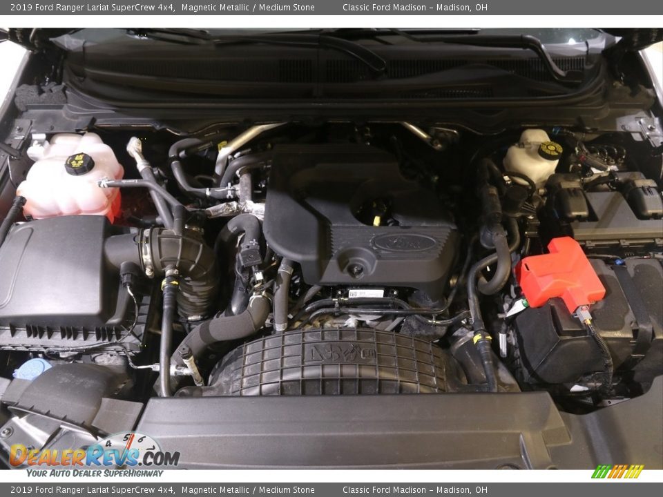 2019 Ford Ranger Lariat SuperCrew 4x4 Magnetic Metallic / Medium Stone Photo #22