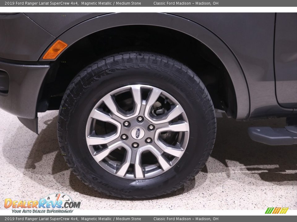 2019 Ford Ranger Lariat SuperCrew 4x4 Magnetic Metallic / Medium Stone Photo #23