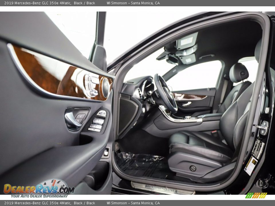 2019 Mercedes-Benz GLC 350e 4Matic Black / Black Photo #22