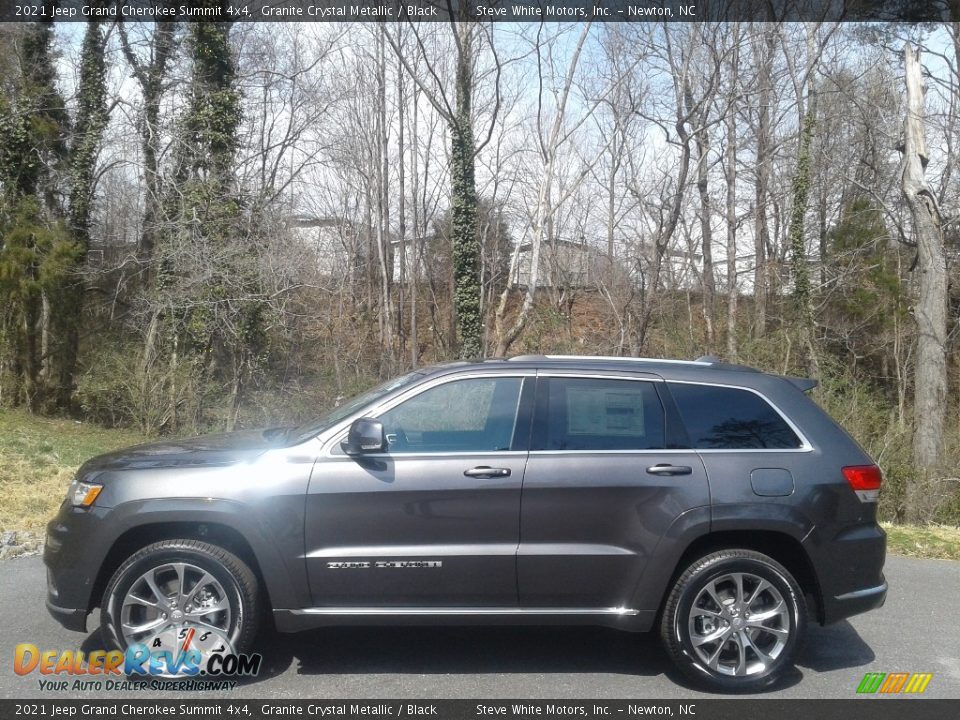 2021 Jeep Grand Cherokee Summit 4x4 Granite Crystal Metallic / Black Photo #1