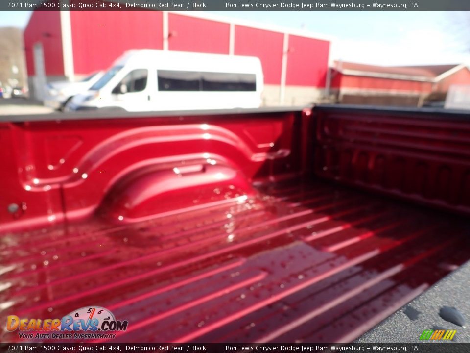 2021 Ram 1500 Classic Quad Cab 4x4 Delmonico Red Pearl / Black Photo #10