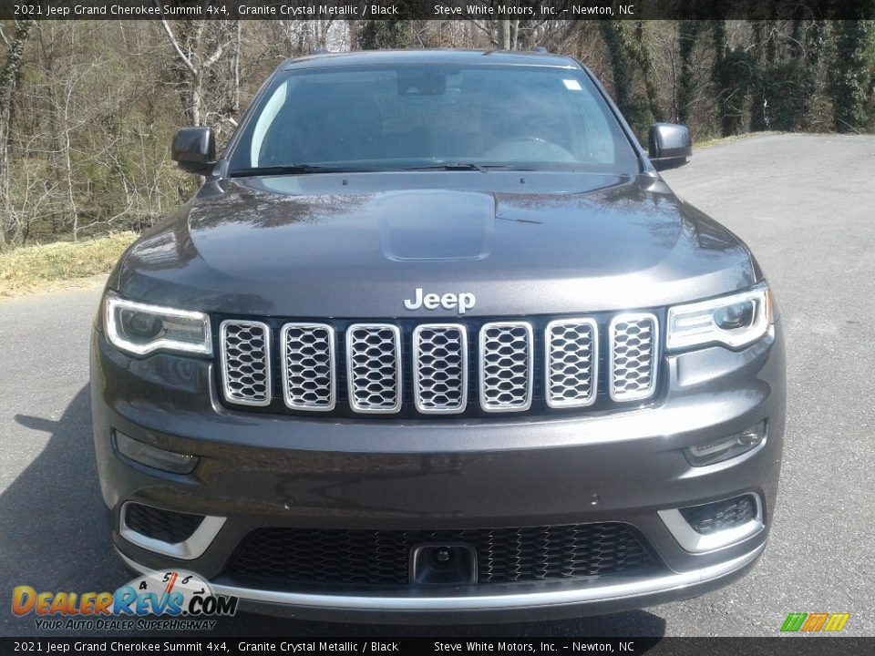 2021 Jeep Grand Cherokee Summit 4x4 Granite Crystal Metallic / Black Photo #3