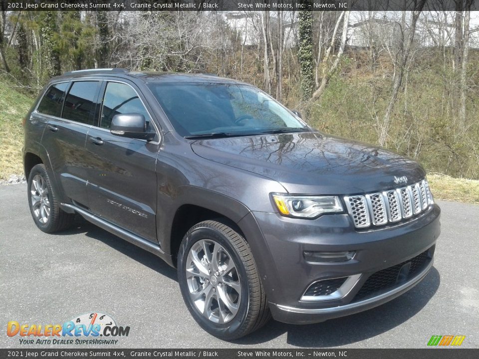 2021 Jeep Grand Cherokee Summit 4x4 Granite Crystal Metallic / Black Photo #4