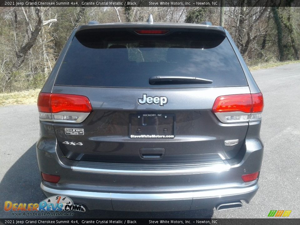 2021 Jeep Grand Cherokee Summit 4x4 Granite Crystal Metallic / Black Photo #7