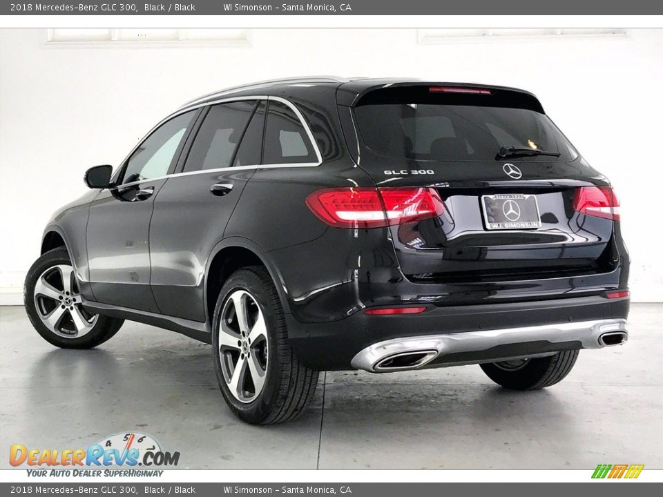 2018 Mercedes-Benz GLC 300 Black / Black Photo #10