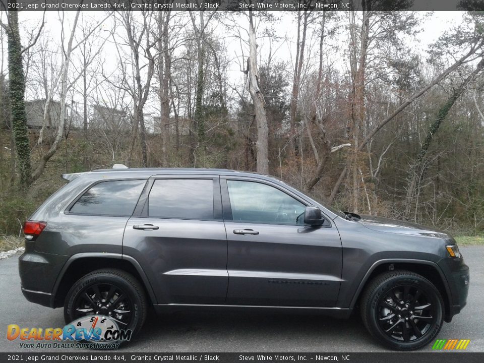 2021 Jeep Grand Cherokee Laredo 4x4 Granite Crystal Metallic / Black Photo #5