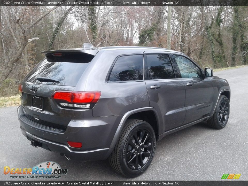 2021 Jeep Grand Cherokee Laredo 4x4 Granite Crystal Metallic / Black Photo #6