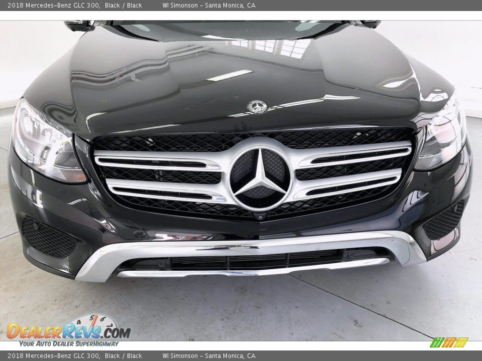 2018 Mercedes-Benz GLC 300 Black / Black Photo #30