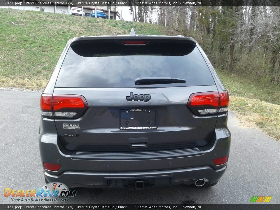 2021 Jeep Grand Cherokee Laredo 4x4 Granite Crystal Metallic / Black Photo #7