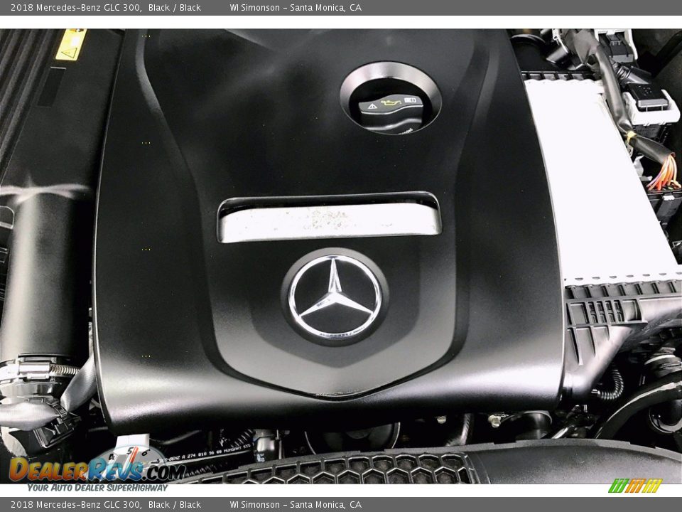 2018 Mercedes-Benz GLC 300 Black / Black Photo #32