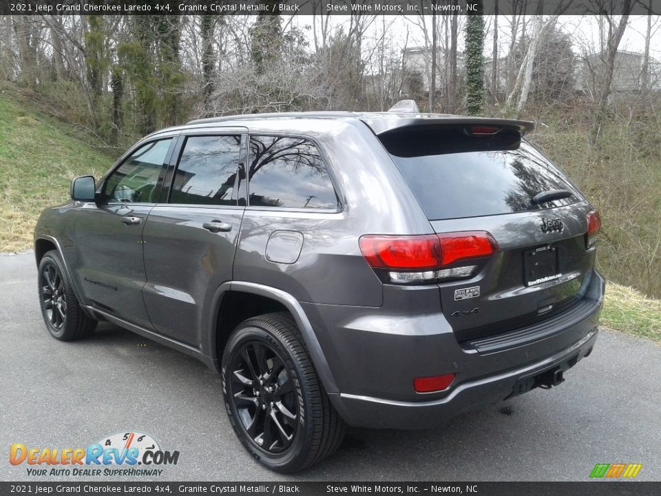 2021 Jeep Grand Cherokee Laredo 4x4 Granite Crystal Metallic / Black Photo #8