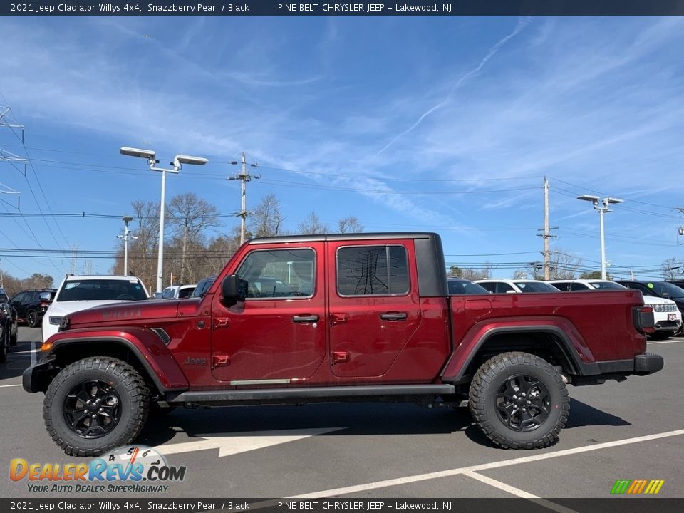 Snazzberry Pearl 2021 Jeep Gladiator Willys 4x4 Photo #4