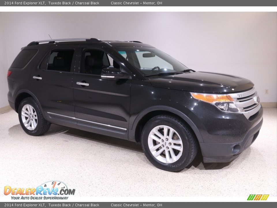 2014 Ford Explorer XLT Tuxedo Black / Charcoal Black Photo #1