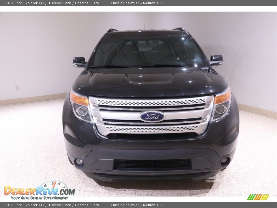 2014 Ford Explorer XLT Tuxedo Black / Charcoal Black Photo #2