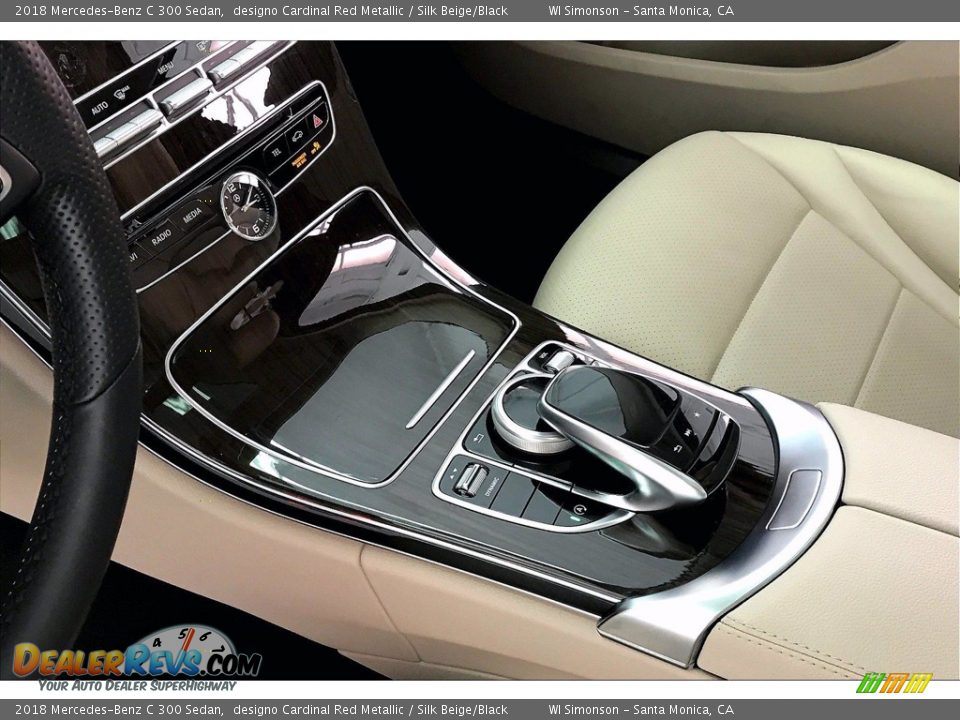 2018 Mercedes-Benz C 300 Sedan designo Cardinal Red Metallic / Silk Beige/Black Photo #17
