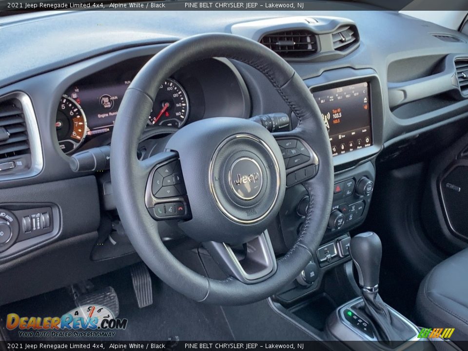 Dashboard of 2021 Jeep Renegade Limited 4x4 Photo #12