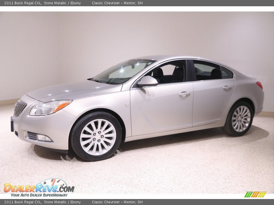 2011 Buick Regal CXL Stone Metallic / Ebony Photo #3