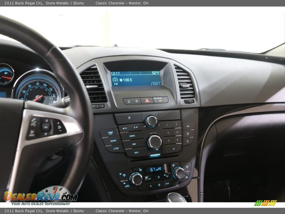 2011 Buick Regal CXL Stone Metallic / Ebony Photo #9