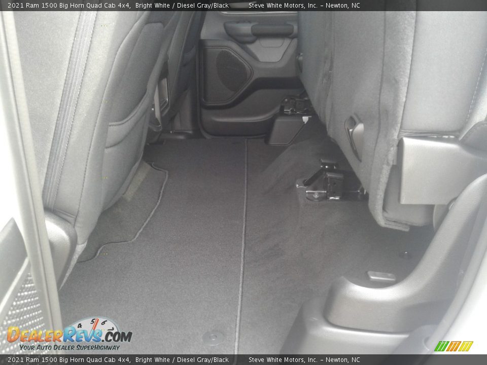 2021 Ram 1500 Big Horn Quad Cab 4x4 Bright White / Diesel Gray/Black Photo #15