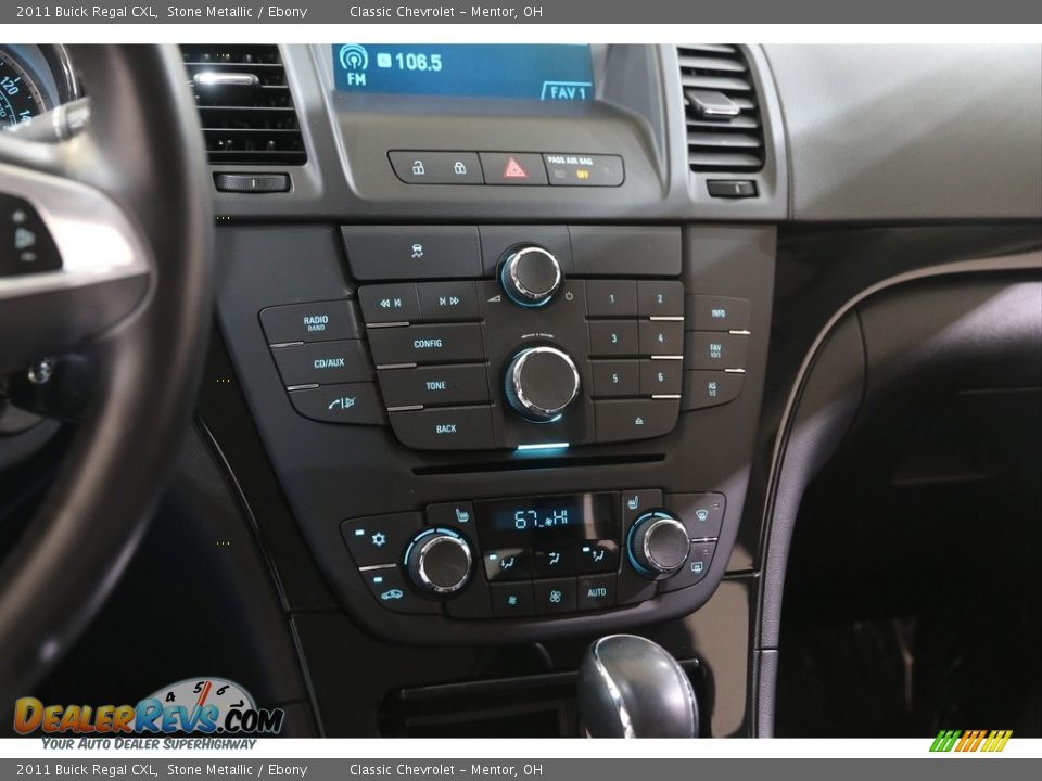 2011 Buick Regal CXL Stone Metallic / Ebony Photo #10