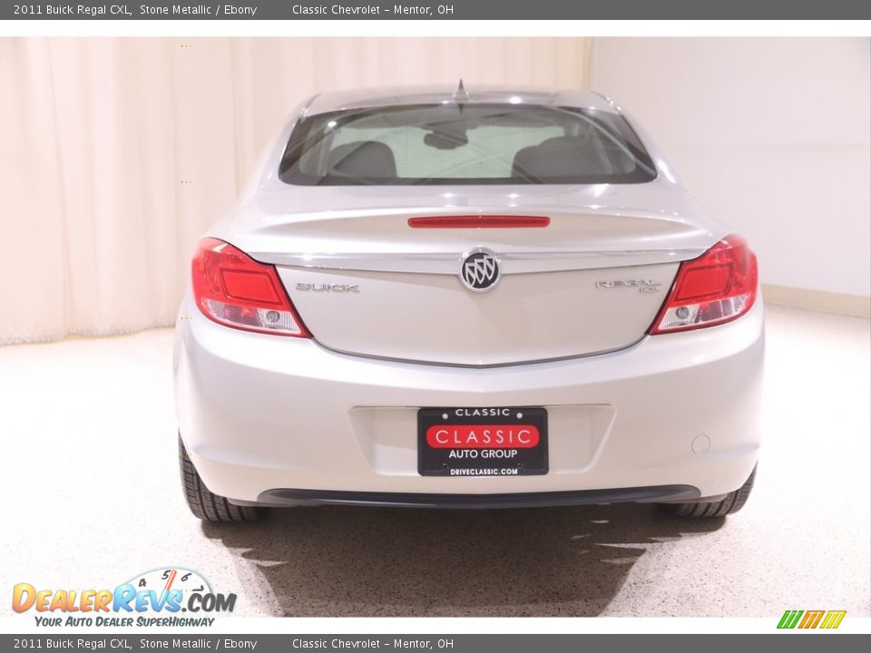 2011 Buick Regal CXL Stone Metallic / Ebony Photo #17