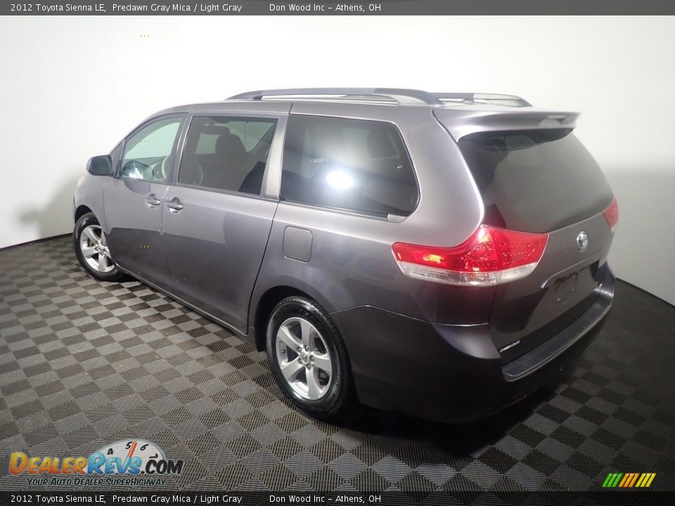 2012 Toyota Sienna LE Predawn Gray Mica / Light Gray Photo #12