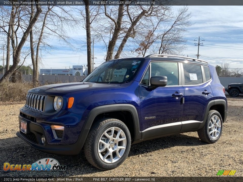 2021 Jeep Renegade Limited 4x4 Jetset Blue / Black Photo #1