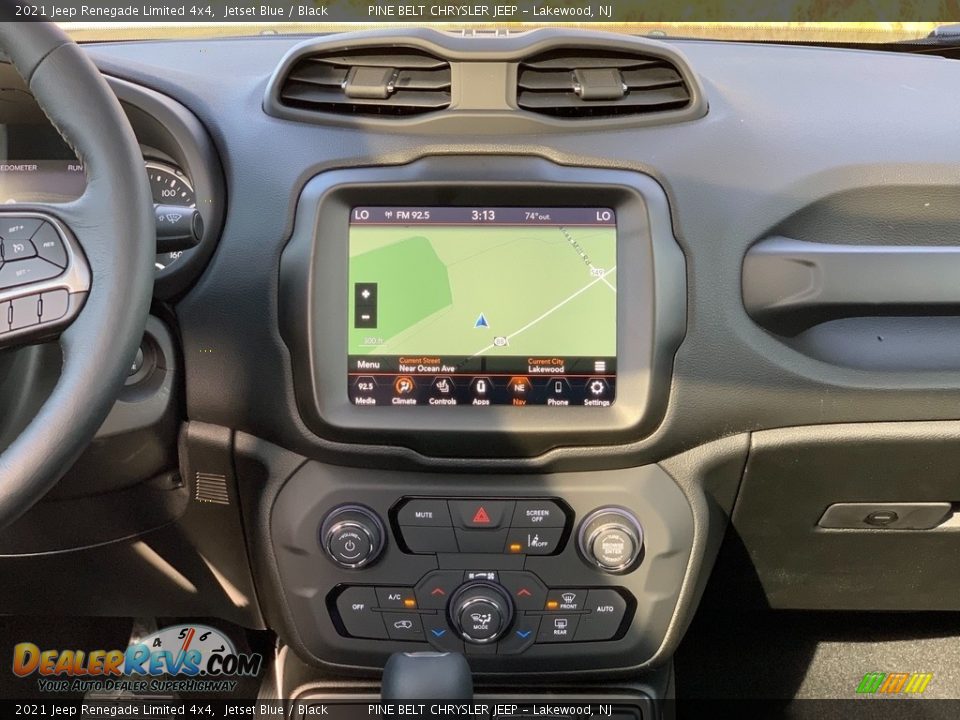 Navigation of 2021 Jeep Renegade Limited 4x4 Photo #10