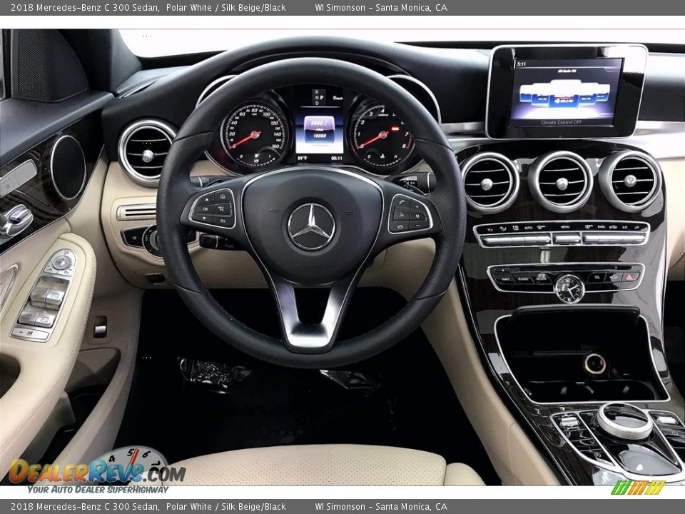 Dashboard of 2018 Mercedes-Benz C 300 Sedan Photo #4