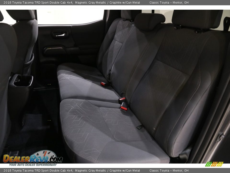 2018 Toyota Tacoma TRD Sport Double Cab 4x4 Magnetic Gray Metallic / Graphite w/Gun Metal Photo #17