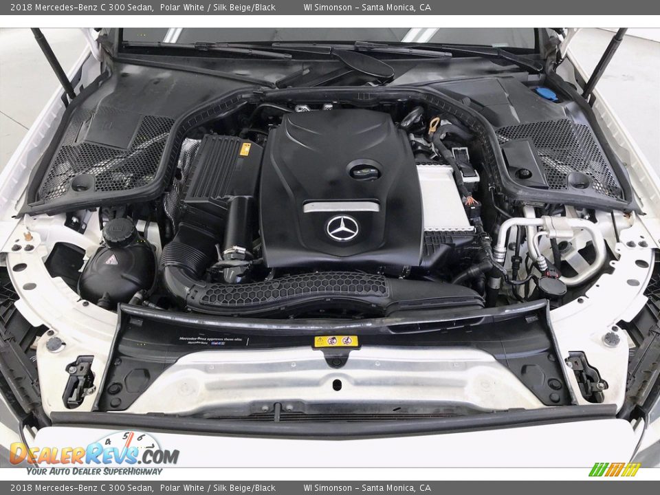 2018 Mercedes-Benz C 300 Sedan 2.0 Liter Turbocharged DOHC 16-Valve VVT 4 Cylinder Engine Photo #9