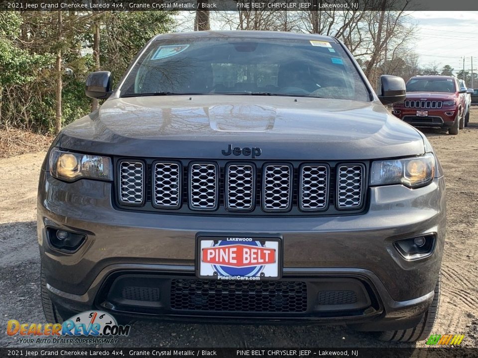 2021 Jeep Grand Cherokee Laredo 4x4 Granite Crystal Metallic / Black Photo #3