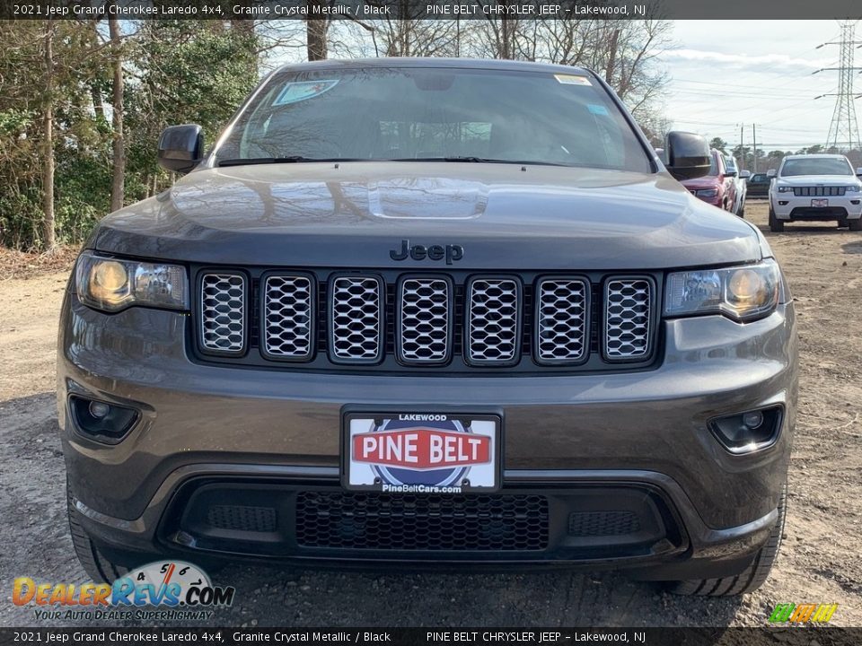 2021 Jeep Grand Cherokee Laredo 4x4 Granite Crystal Metallic / Black Photo #3