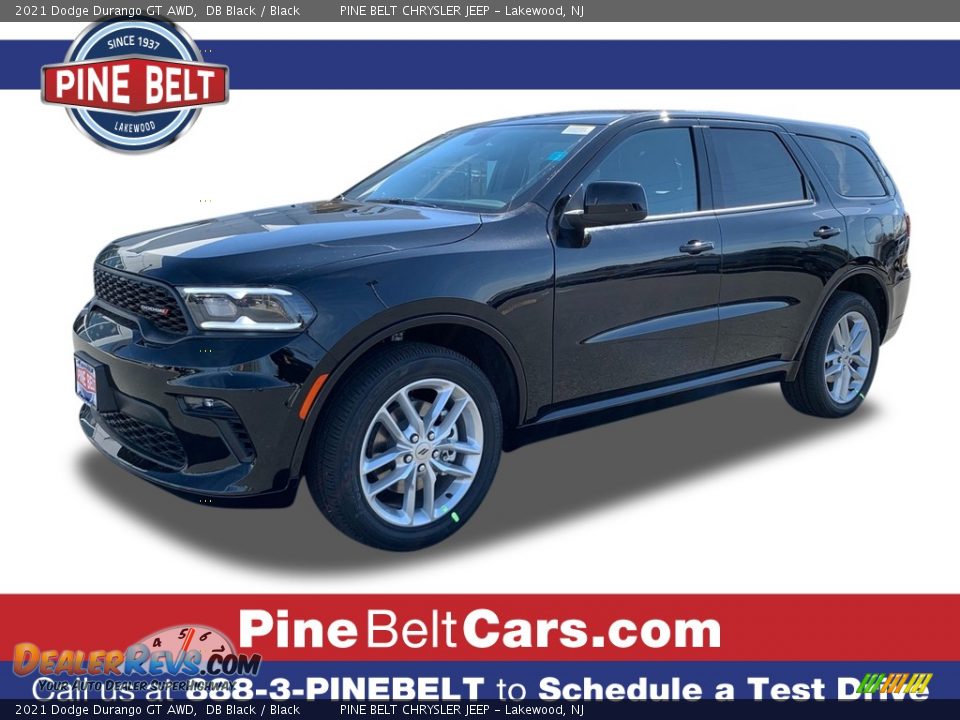 2021 Dodge Durango GT AWD DB Black / Black Photo #1