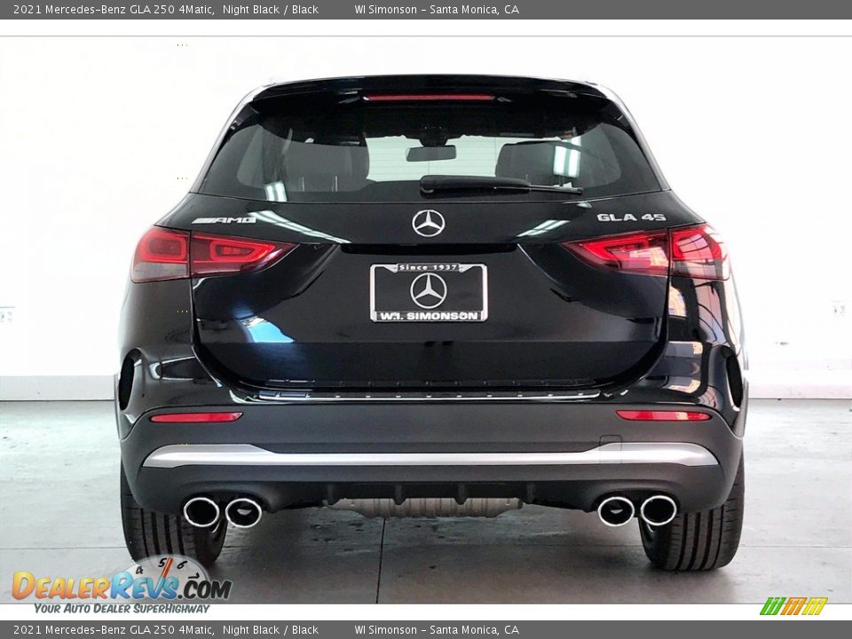 2021 Mercedes-Benz GLA 250 4Matic Night Black / Black Photo #3