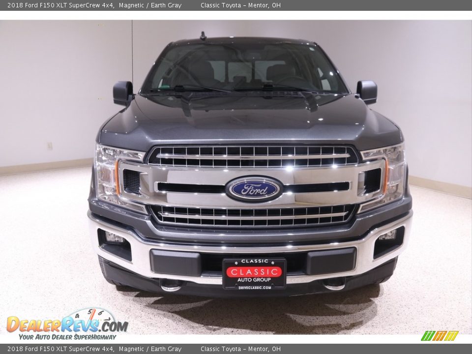 2018 Ford F150 XLT SuperCrew 4x4 Magnetic / Earth Gray Photo #2