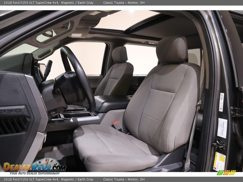 2018 Ford F150 XLT SuperCrew 4x4 Magnetic / Earth Gray Photo #6