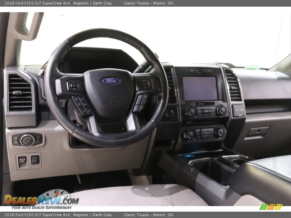 2018 Ford F150 XLT SuperCrew 4x4 Magnetic / Earth Gray Photo #8