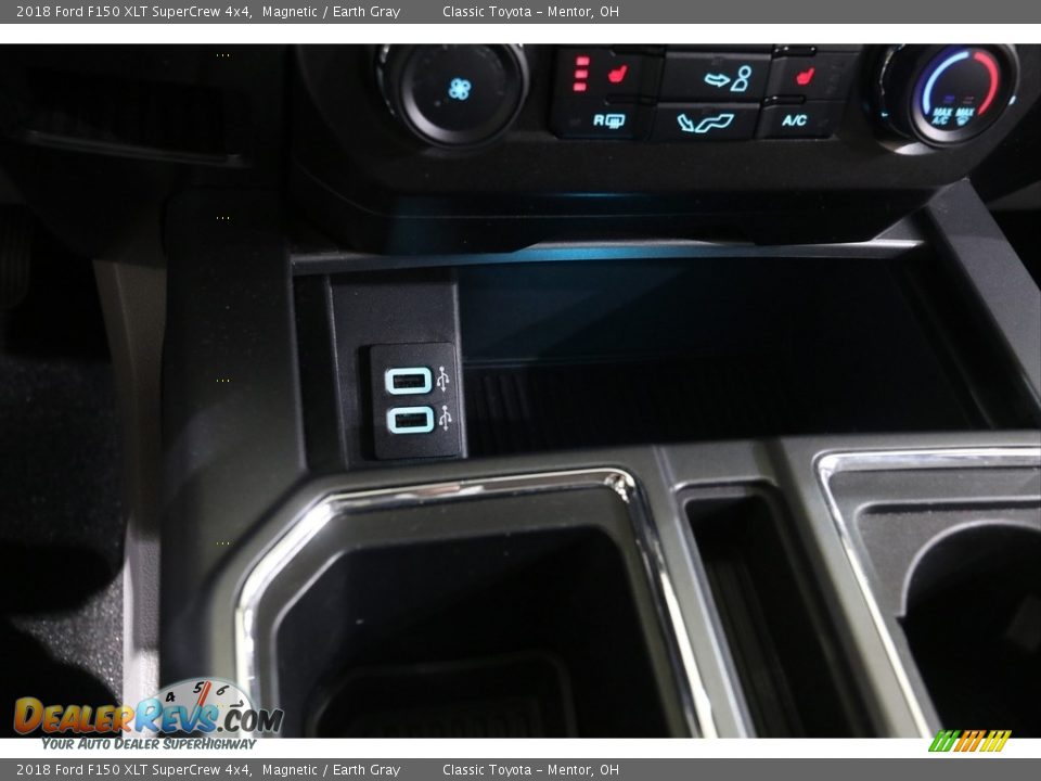 2018 Ford F150 XLT SuperCrew 4x4 Magnetic / Earth Gray Photo #18