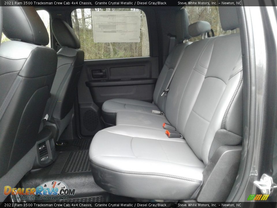 2021 Ram 3500 Tradesman Crew Cab 4x4 Chassis Granite Crystal Metallic / Diesel Gray/Black Photo #11