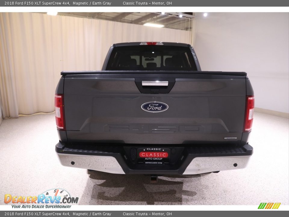 2018 Ford F150 XLT SuperCrew 4x4 Magnetic / Earth Gray Photo #22