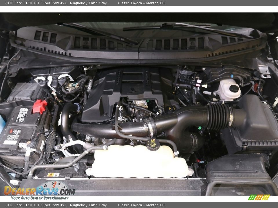 2018 Ford F150 XLT SuperCrew 4x4 Magnetic / Earth Gray Photo #23