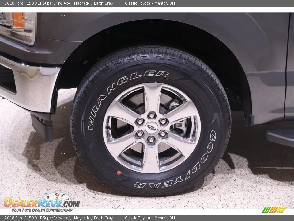 2018 Ford F150 XLT SuperCrew 4x4 Magnetic / Earth Gray Photo #24