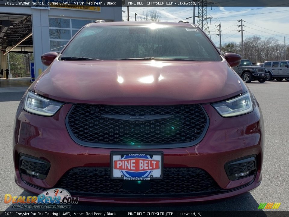 2021 Chrysler Pacifica Touring L AWD Velvet Red Pearl / Black Photo #3