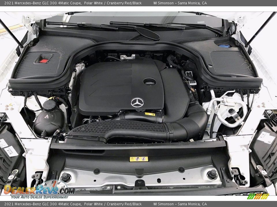 2021 Mercedes-Benz GLC 300 4Matic Coupe 2.0 Liter Turbocharged DOHC 16-Valve VVT Inline 4 Cylinder Engine Photo #7
