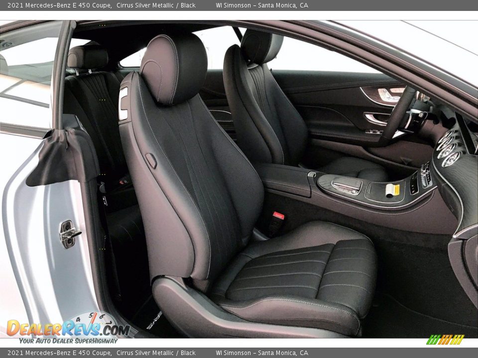 Front Seat of 2021 Mercedes-Benz E 450 Coupe Photo #5