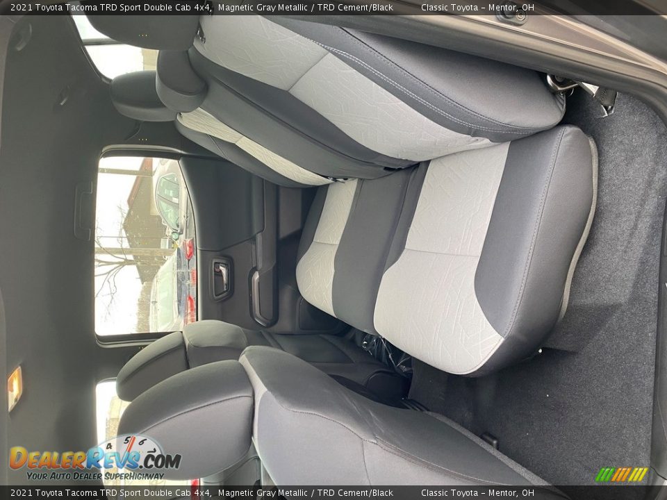 2021 Toyota Tacoma TRD Sport Double Cab 4x4 Magnetic Gray Metallic / TRD Cement/Black Photo #3